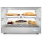 Koolmore -  22" Self Service 2 Shelf Commercial Countertop Food Warmer Display Case - 1.7. cu ft, Silver HDC-1.7C - alternate 1